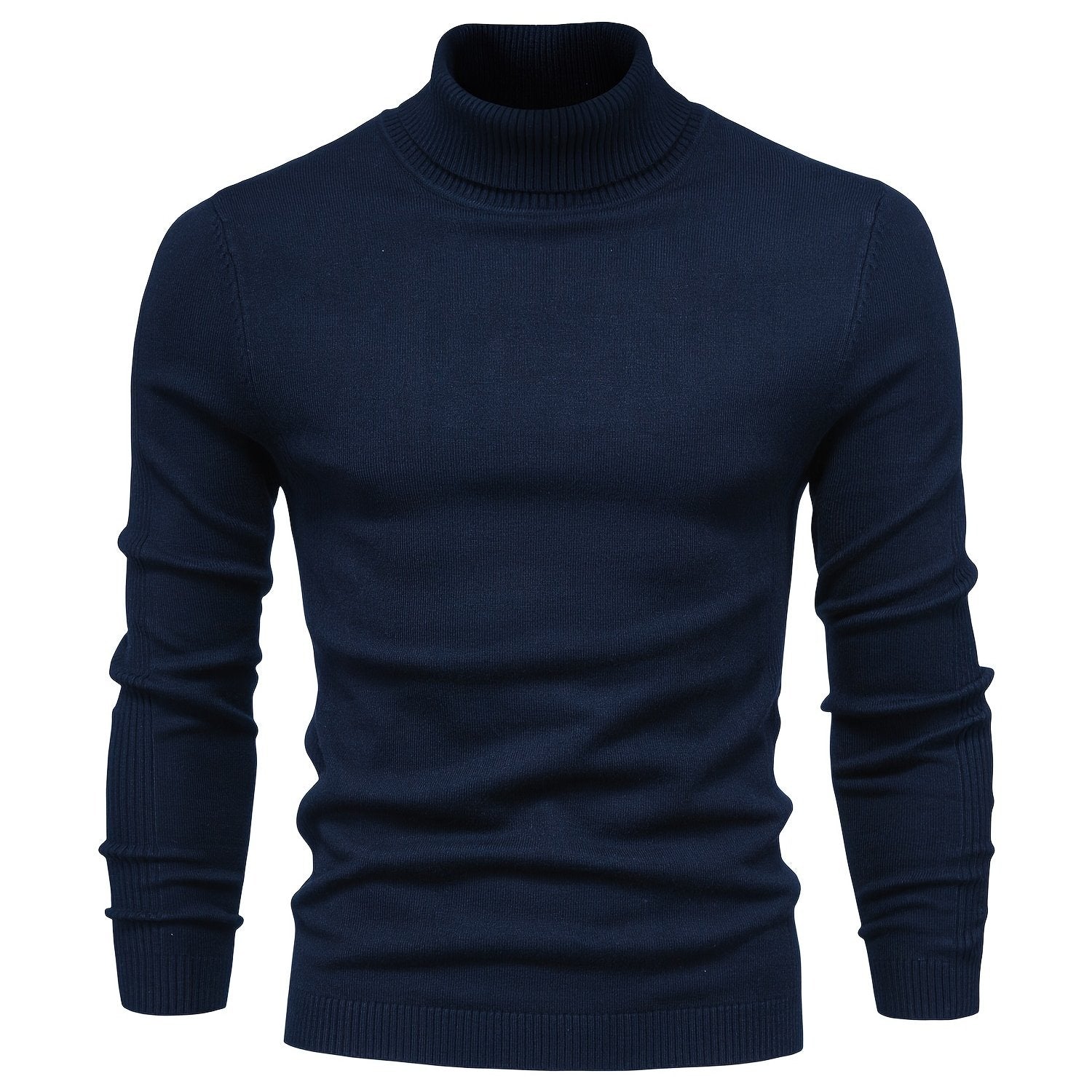 Stretch Turtleneck Knit