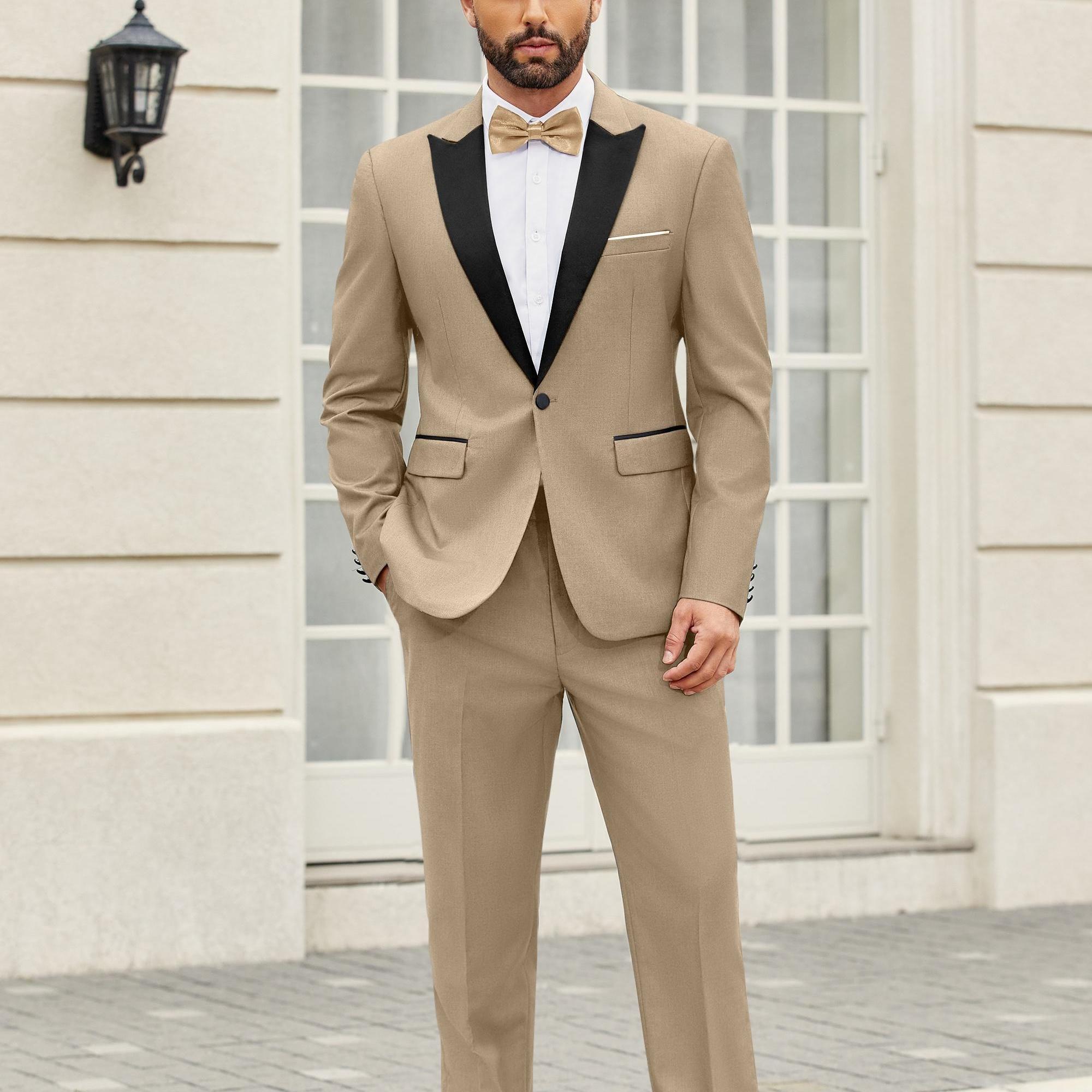 Slim One Button Suit Set
