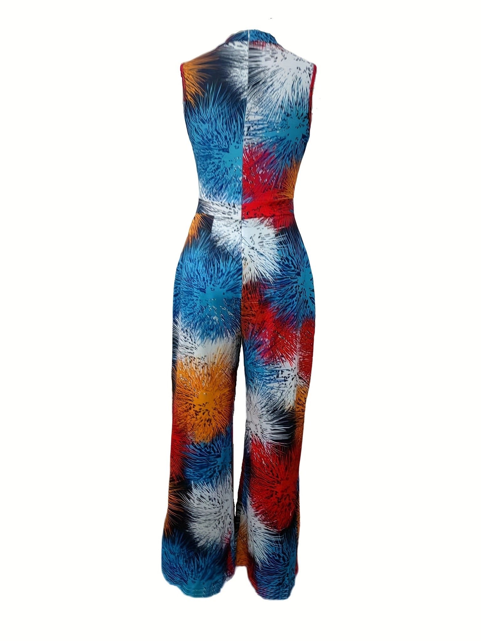 Women Floral Wide Leg Jumpsuit