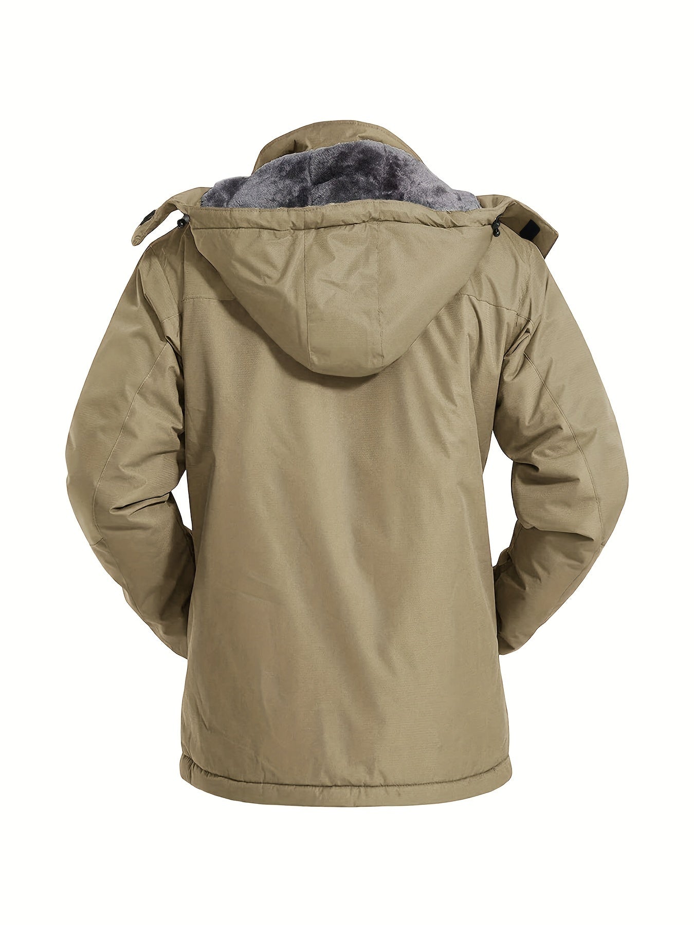Men’s Fleece-Lined Winter Ski Jacket