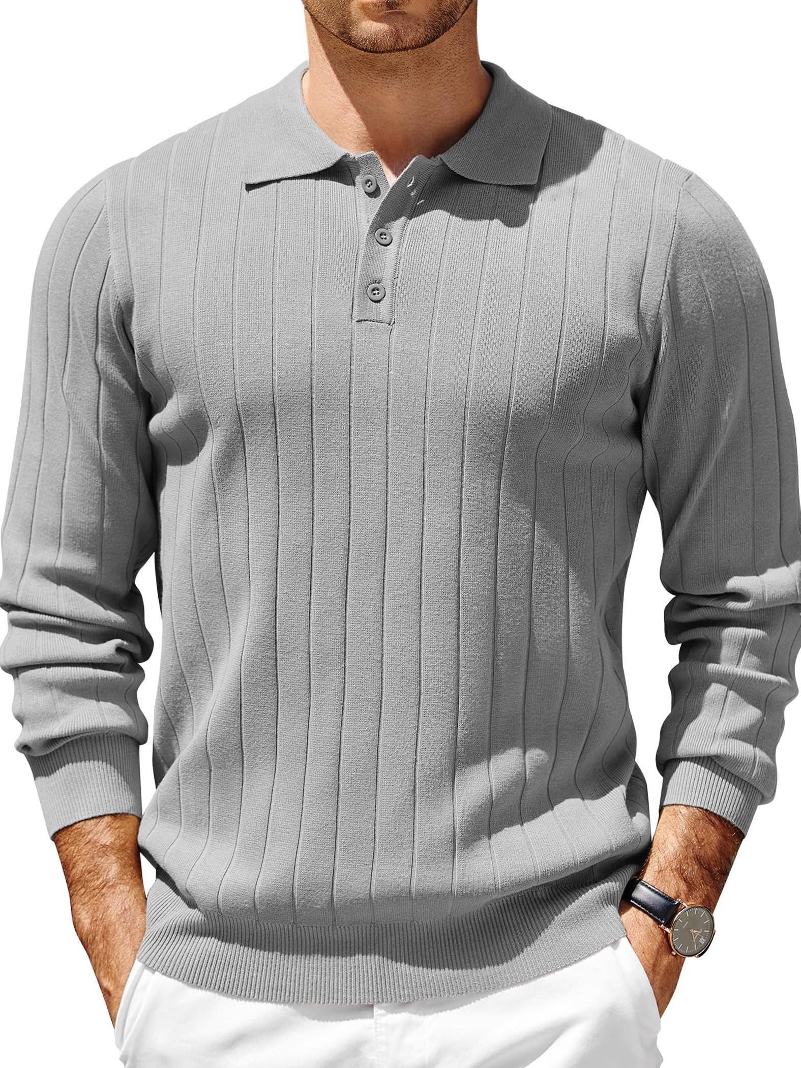 Soft Polo Knit Pullover