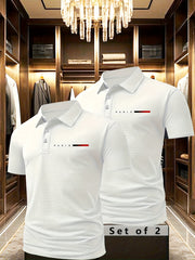 Business Casual Polo Shirt Duo