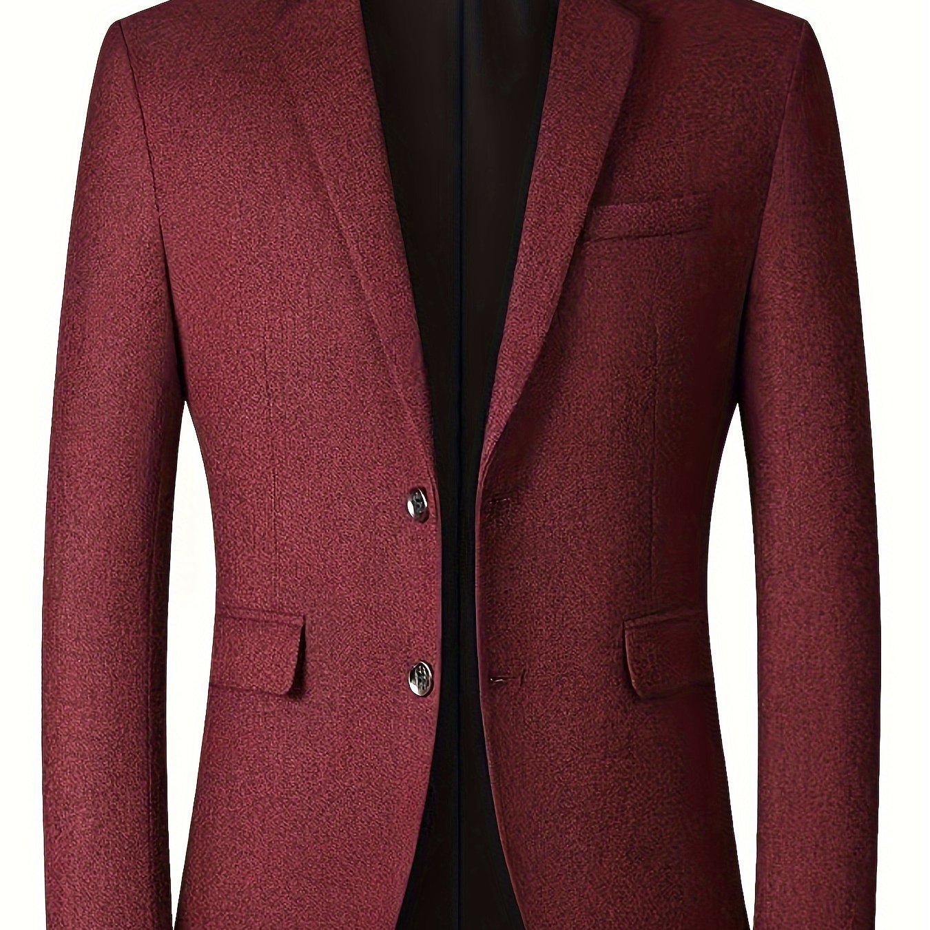 Slim Single Woven Blazer