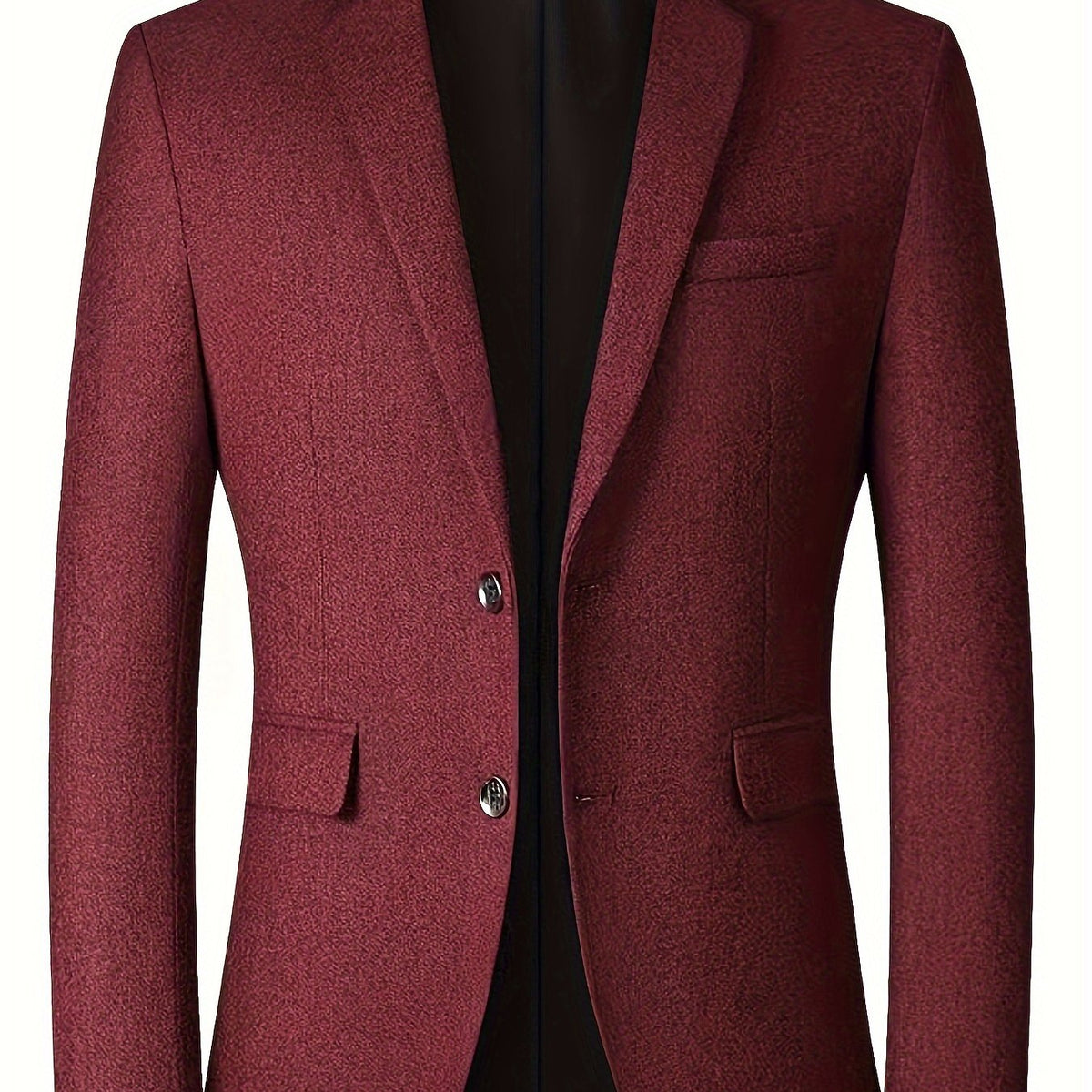Slim Single Woven Blazer