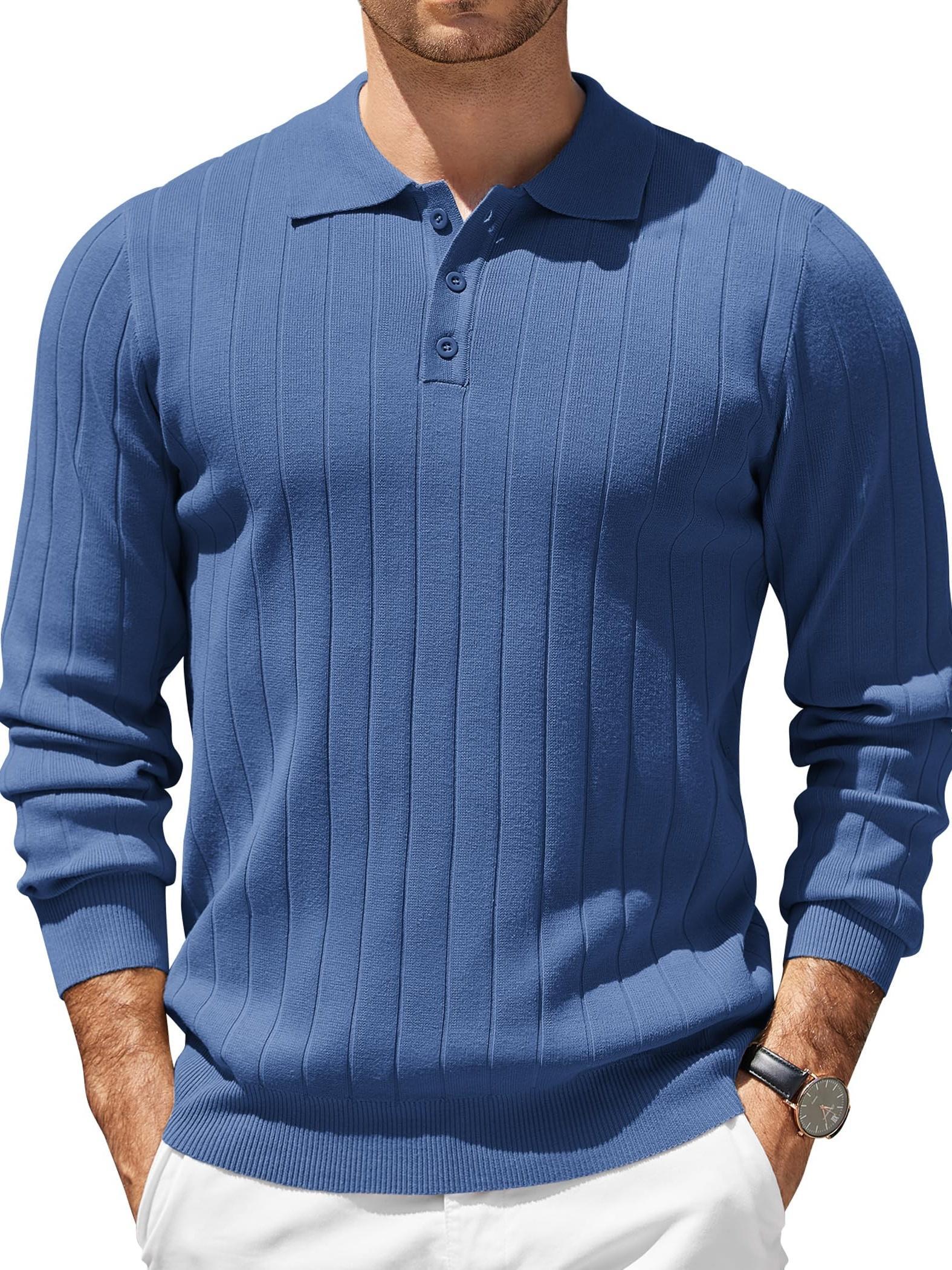 Soft Polo Knit Pullover