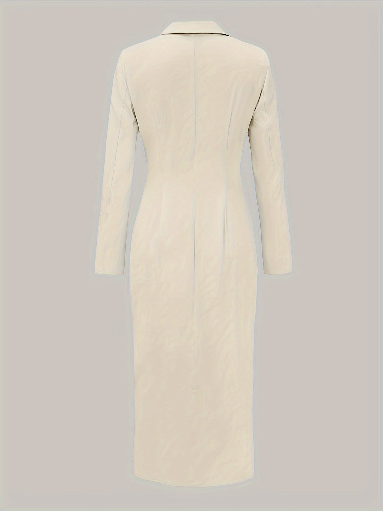 Elegant Extra Long Pea Coat