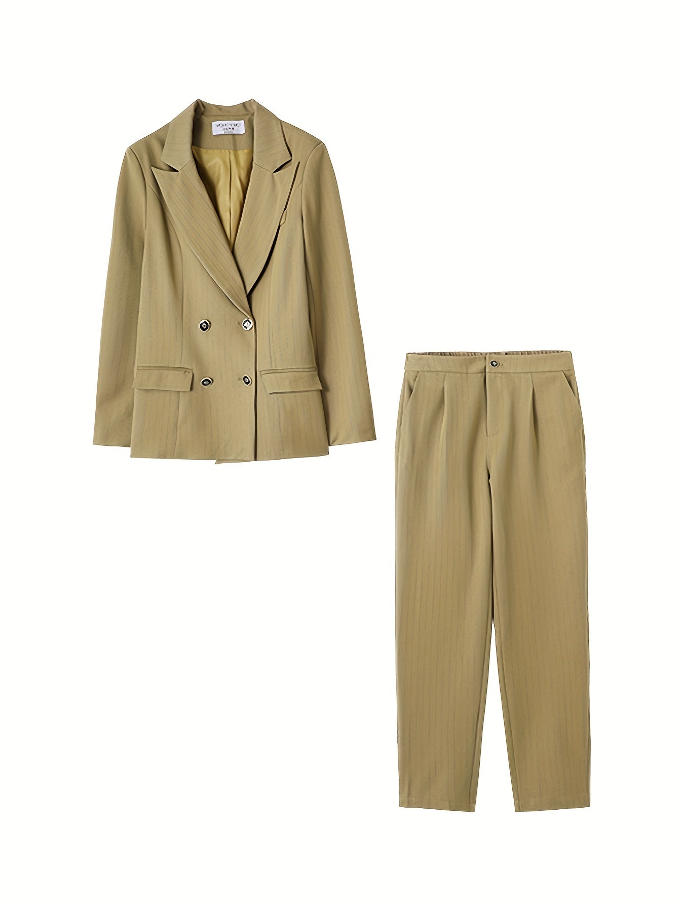 Minimal Elegant Blazer Suit Set