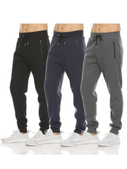 Men’s Fleece Sweatpants – 3-Piece Set
