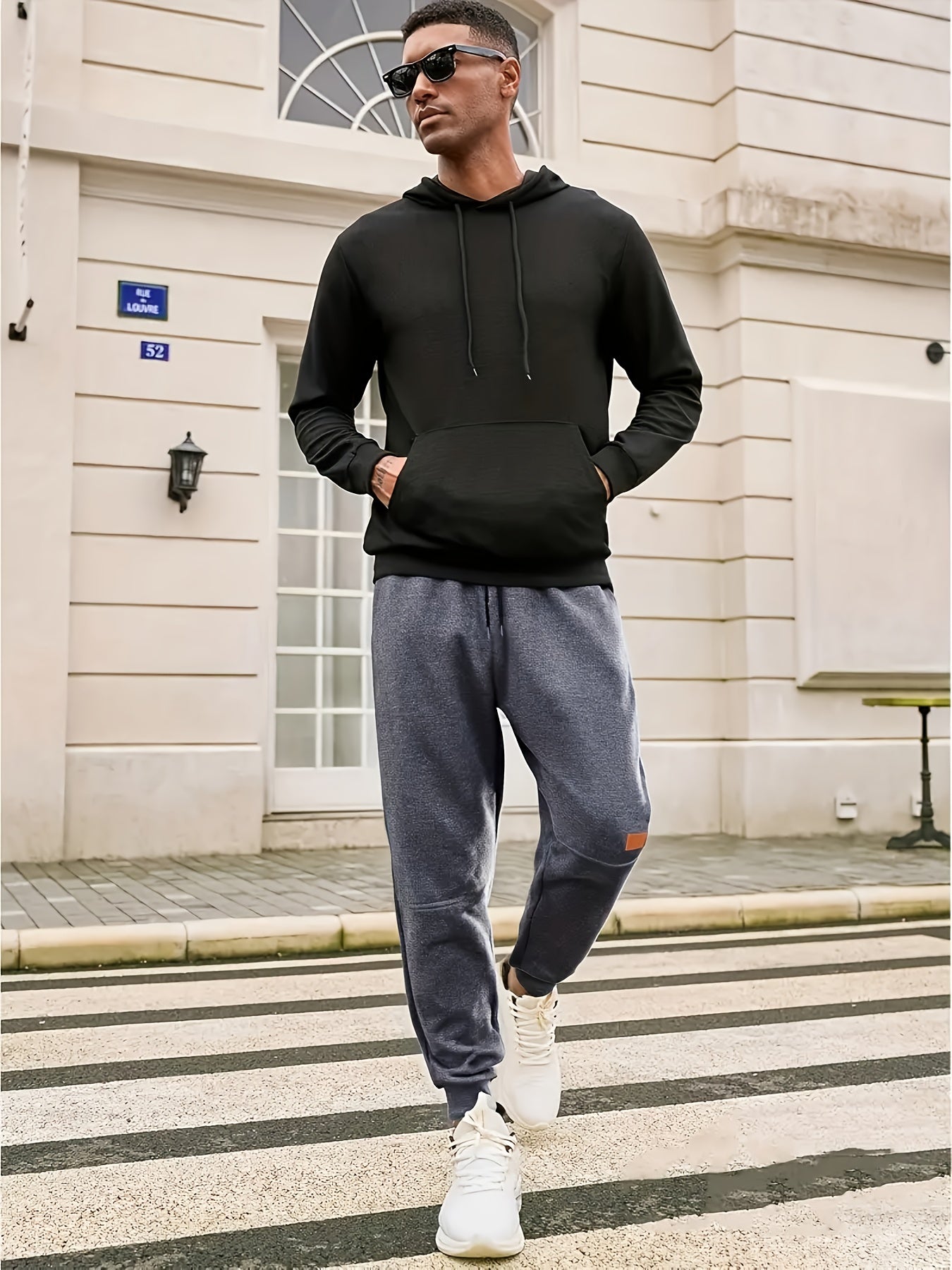 Men’s Fleece-Lined Sports Pants 2pcs