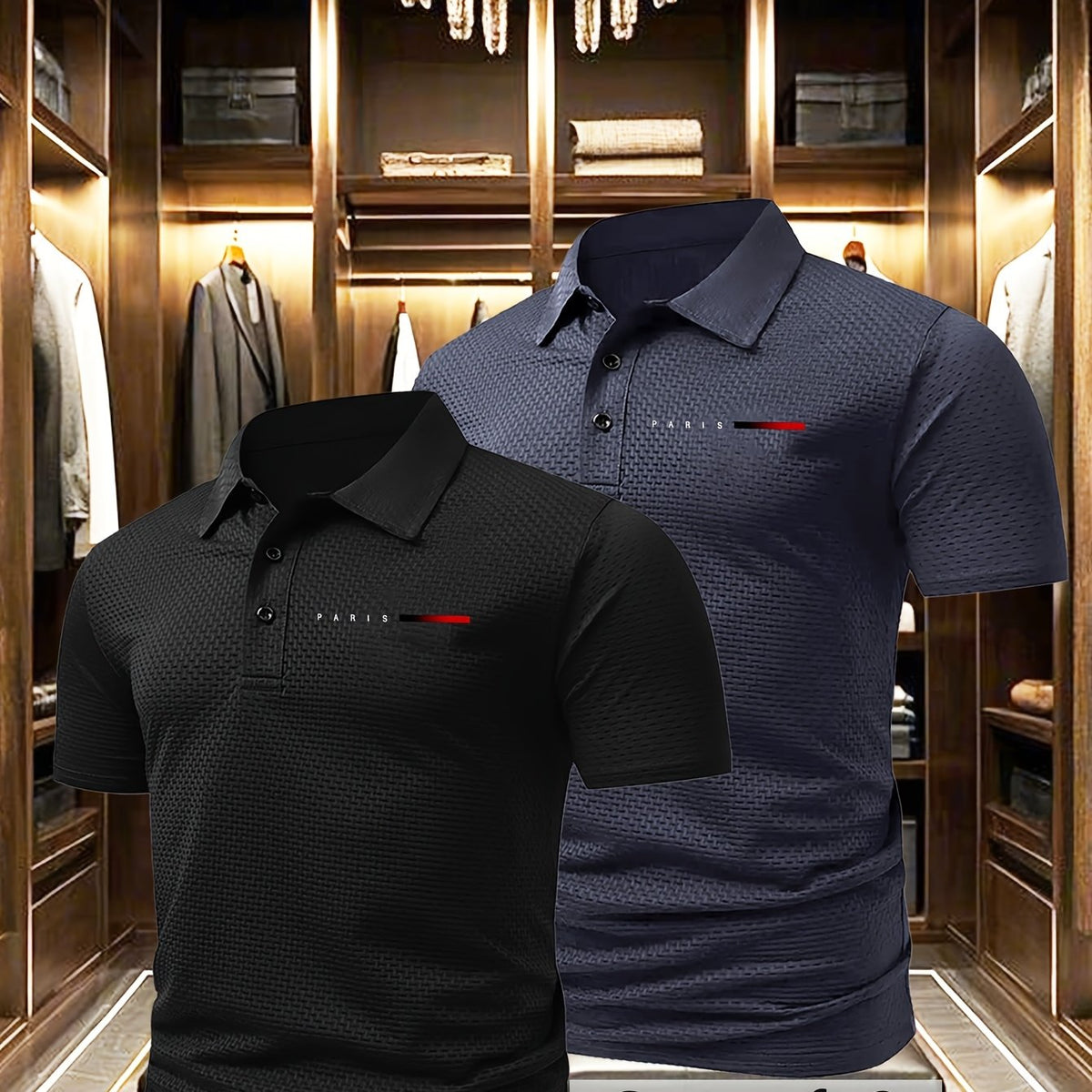 Business Casual Polo Shirt Duo
