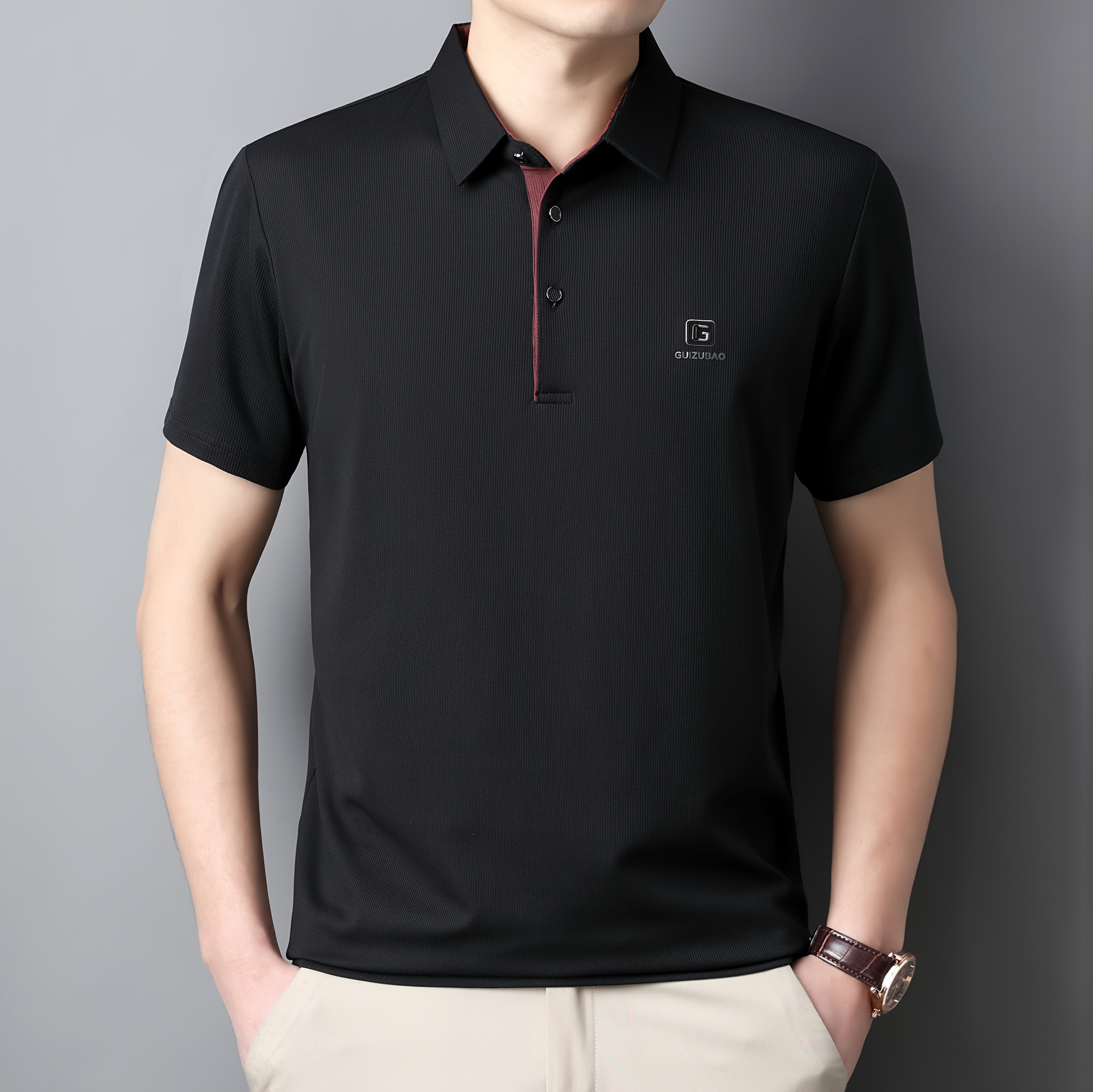 Casual Mens Summer Polo Shirt