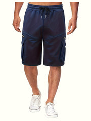 Zip Pocket Cargo Shorts