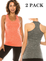 Women Racerback Workout Tank Tops Set