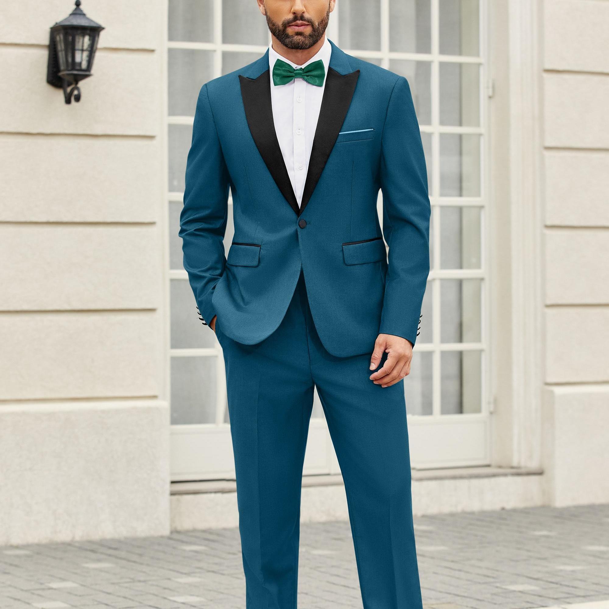 Slim One Button Suit Set