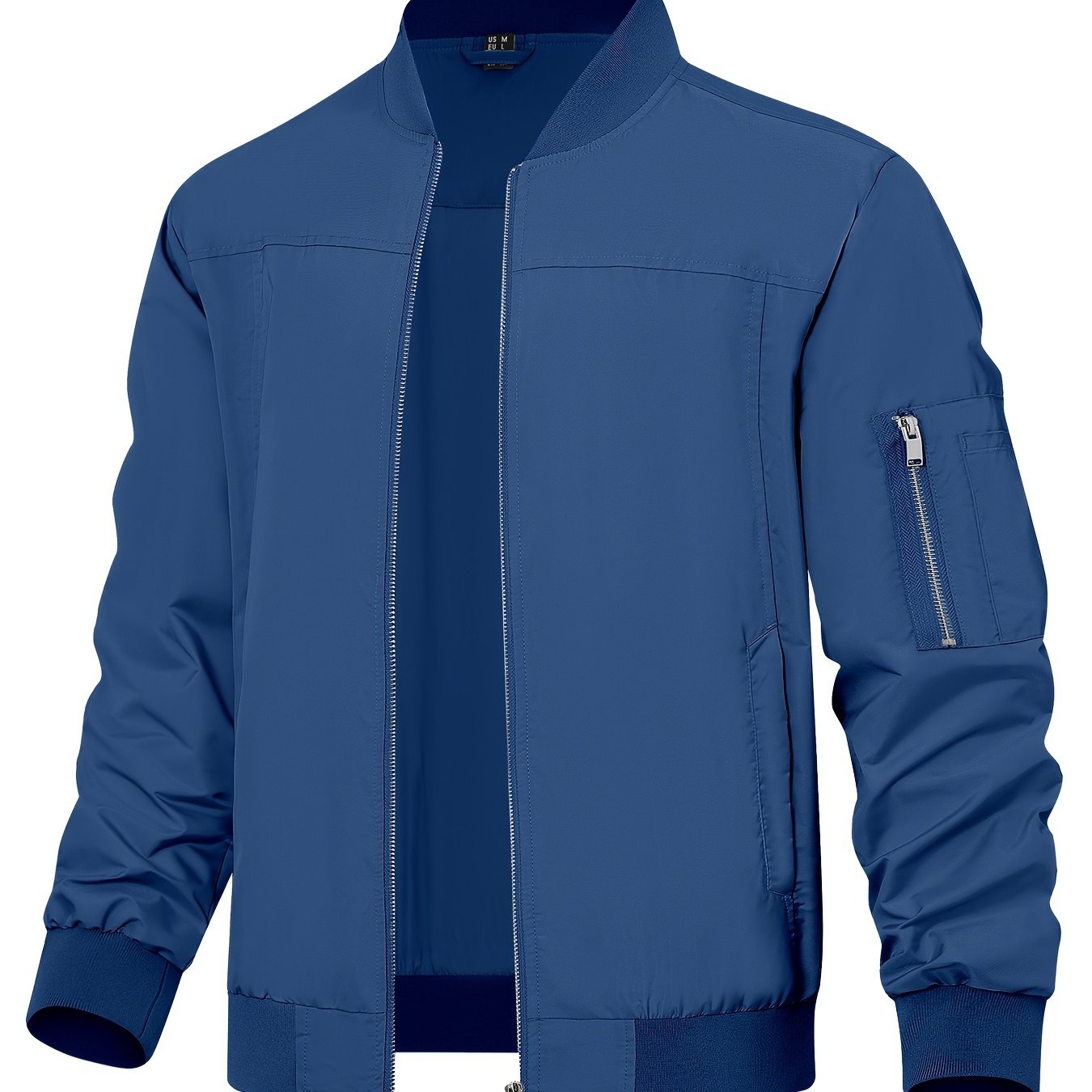 Lightweight Men's Windbreaker Bomber Jacket