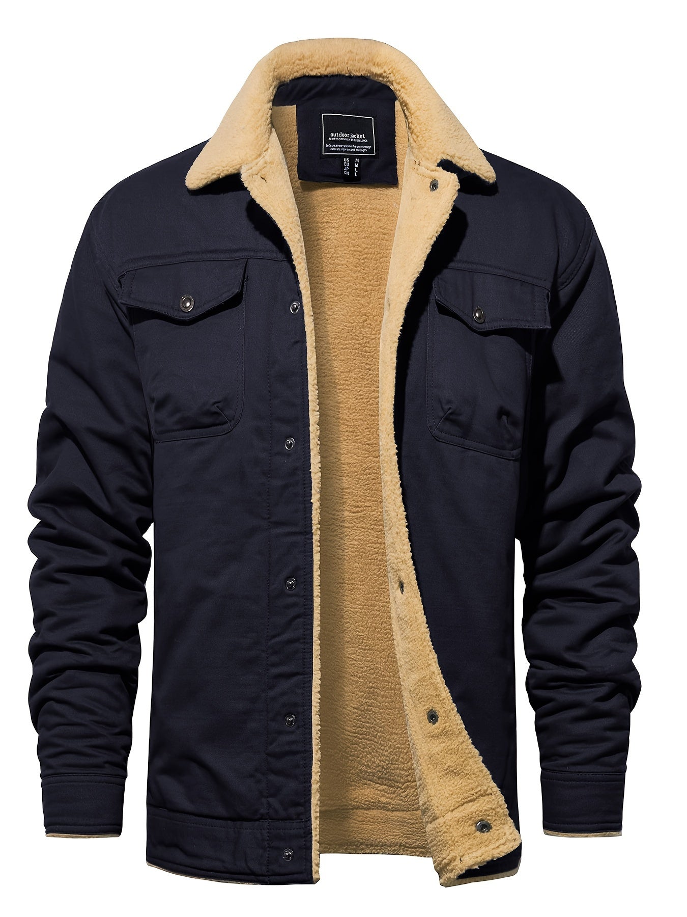 Men’s Cotton Cargo Winter Jacket