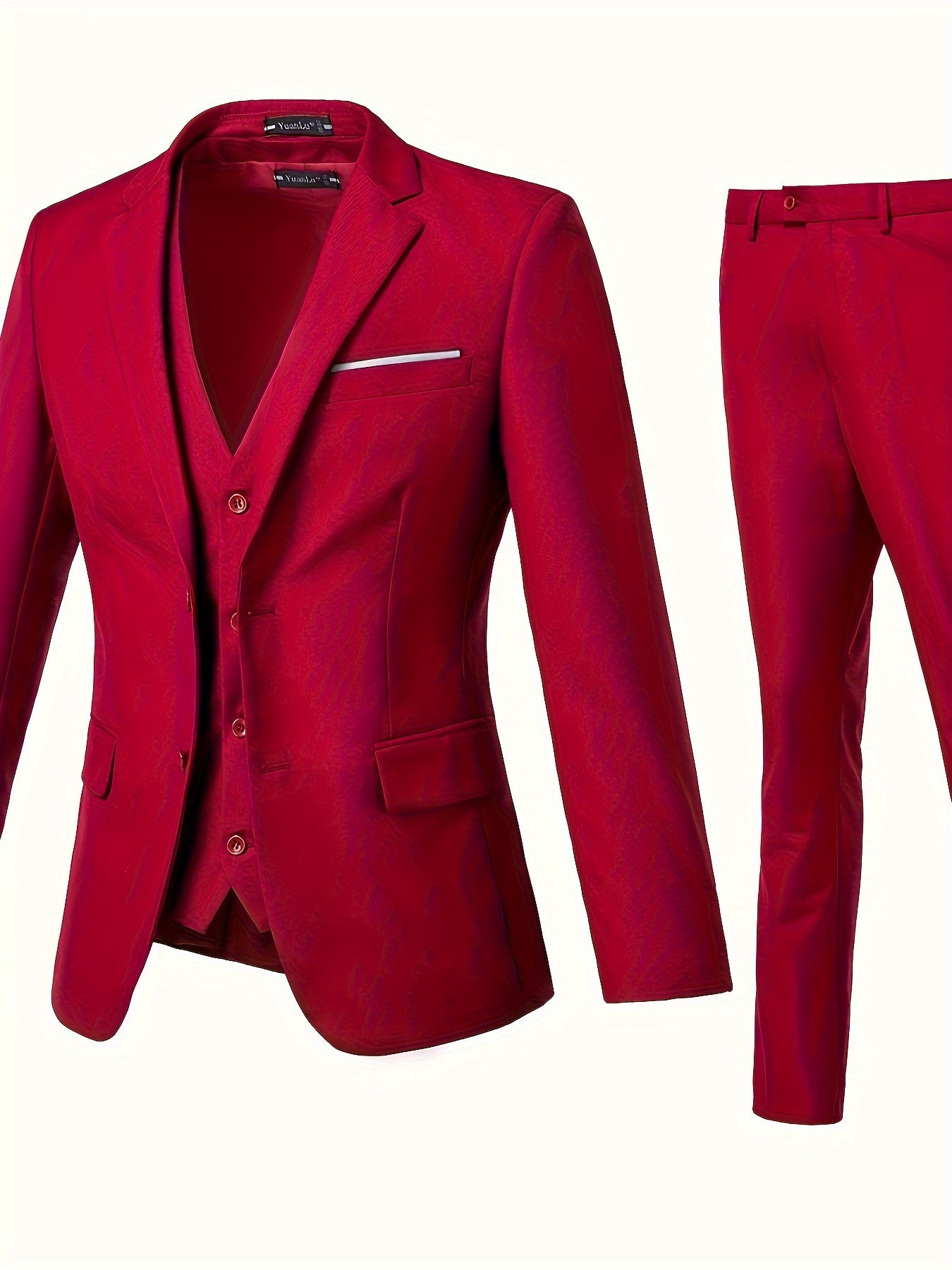 Men’s Slim Fit 3-Piece Suit