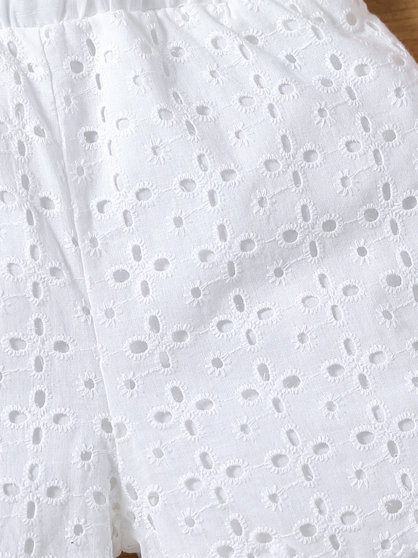 Toddler Lace Elastic Summer Shorts