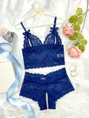 Women Floral Lace Lingerie Set