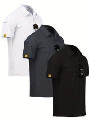 Triple Pack Sport Lapel Shirts