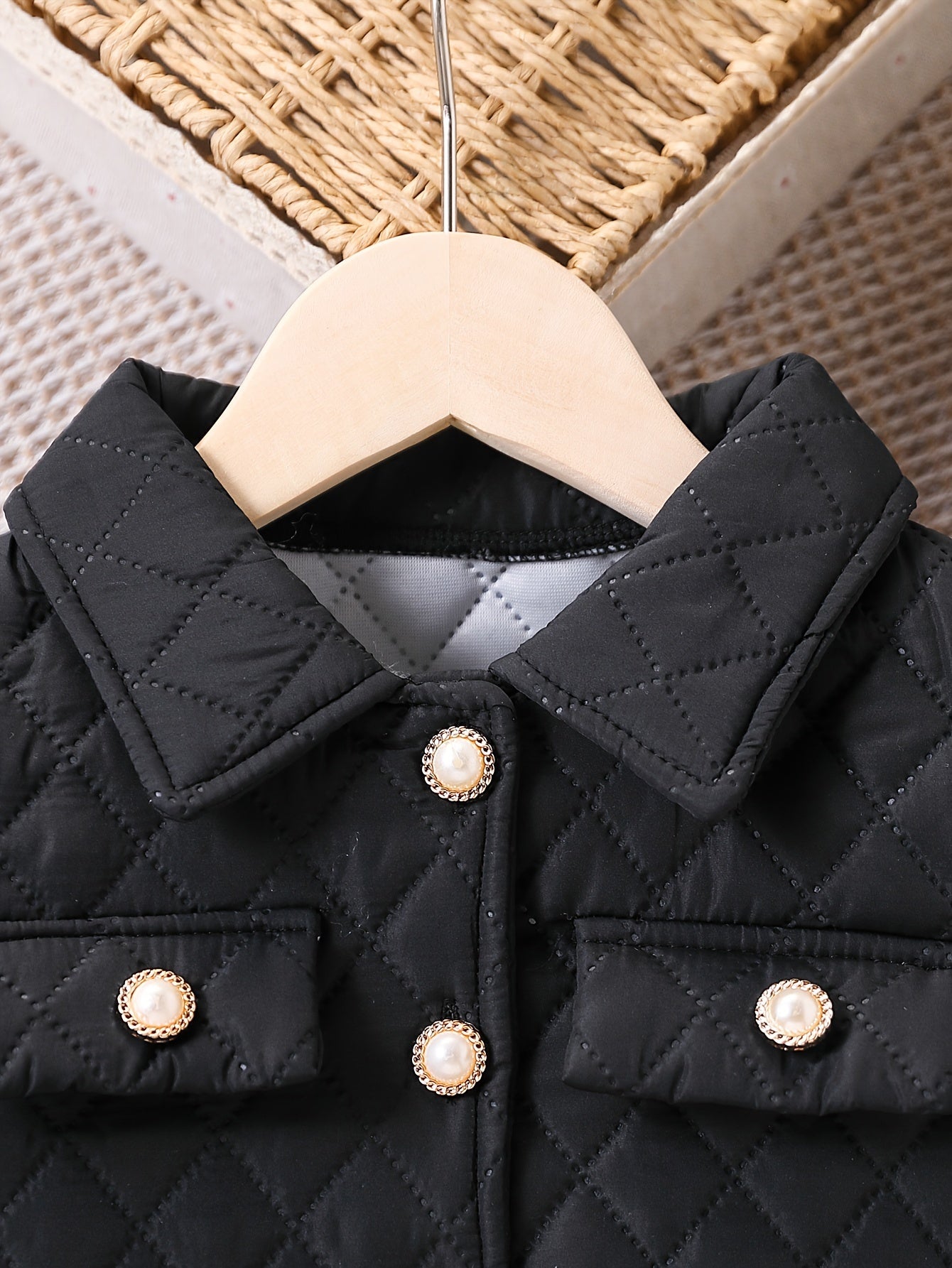 Girls’ Winter Jacket & Mini Skirt Set