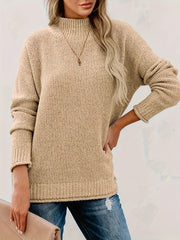 Oversized Turtleneck Knit Jumper