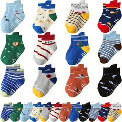 Non Slip Cotton Baby Ankle Socks