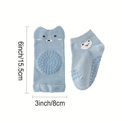 Baby Crawling Knee Pads Sock Set