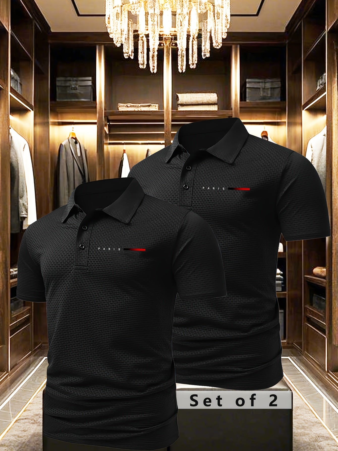Business Casual Polo Shirt Duo