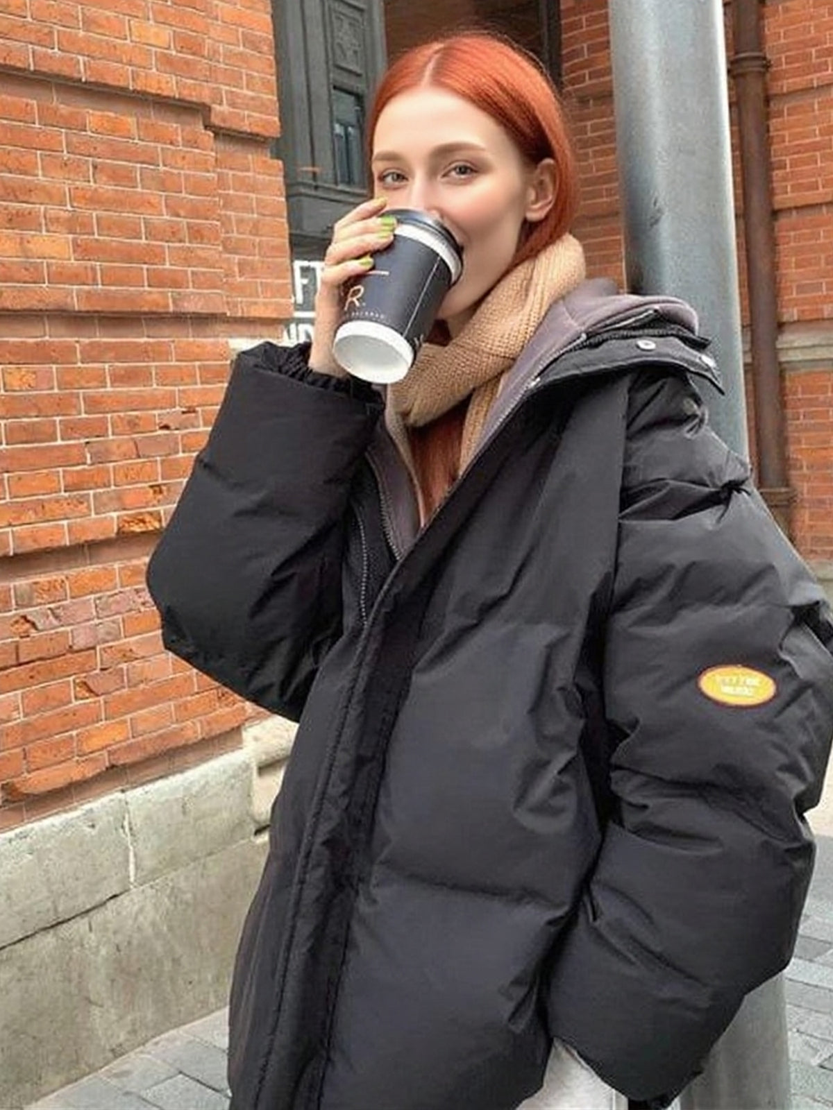 Women’s Mid-Length Quilted Winter Coat