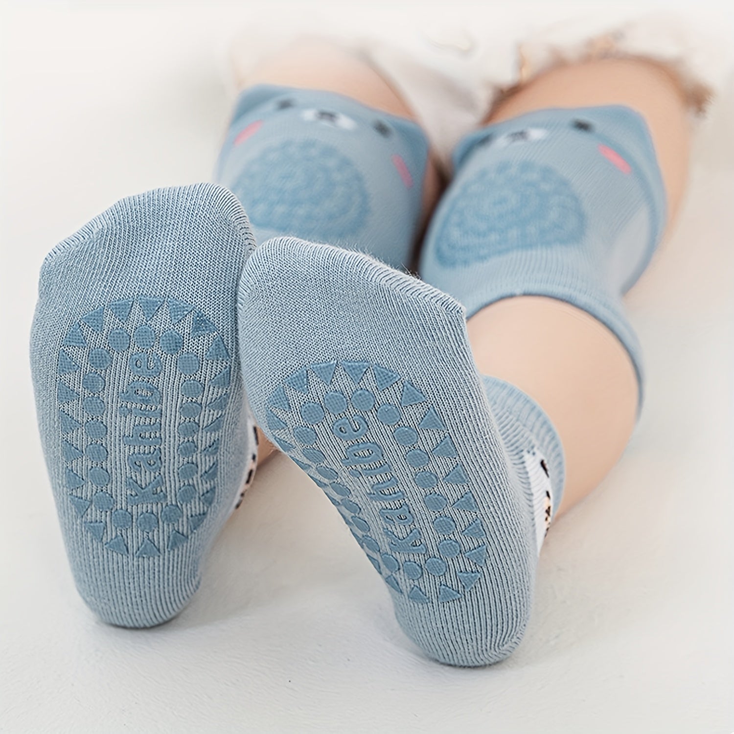 Baby Crawling Knee Pads Sock Set