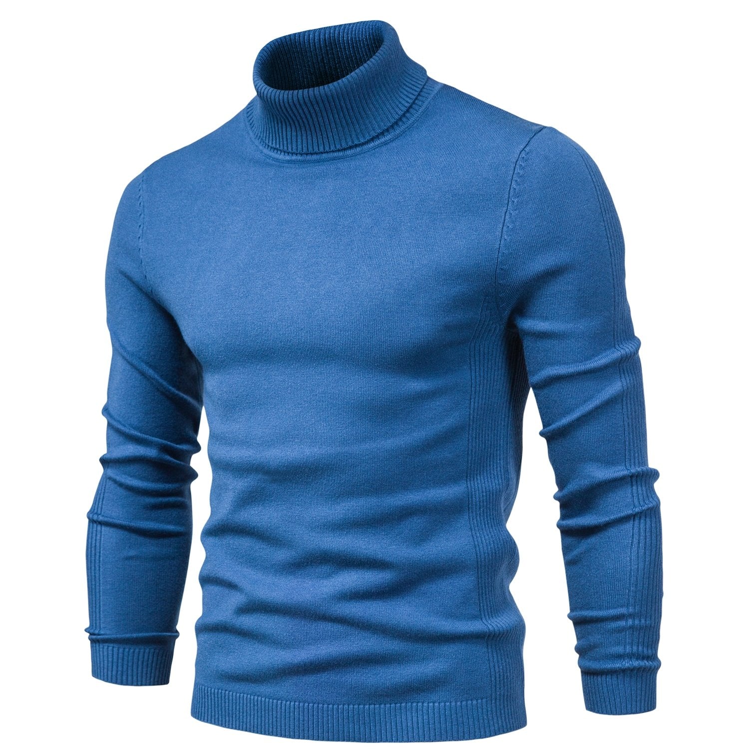Stretch Turtleneck Knit