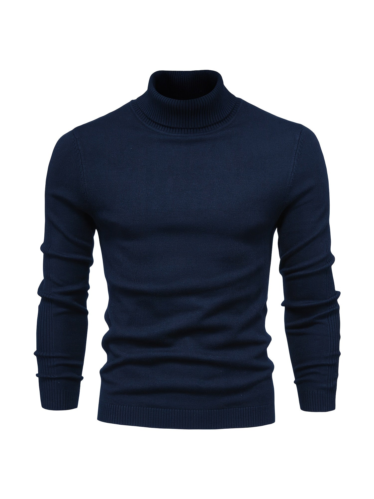 Stretch Turtleneck Knit