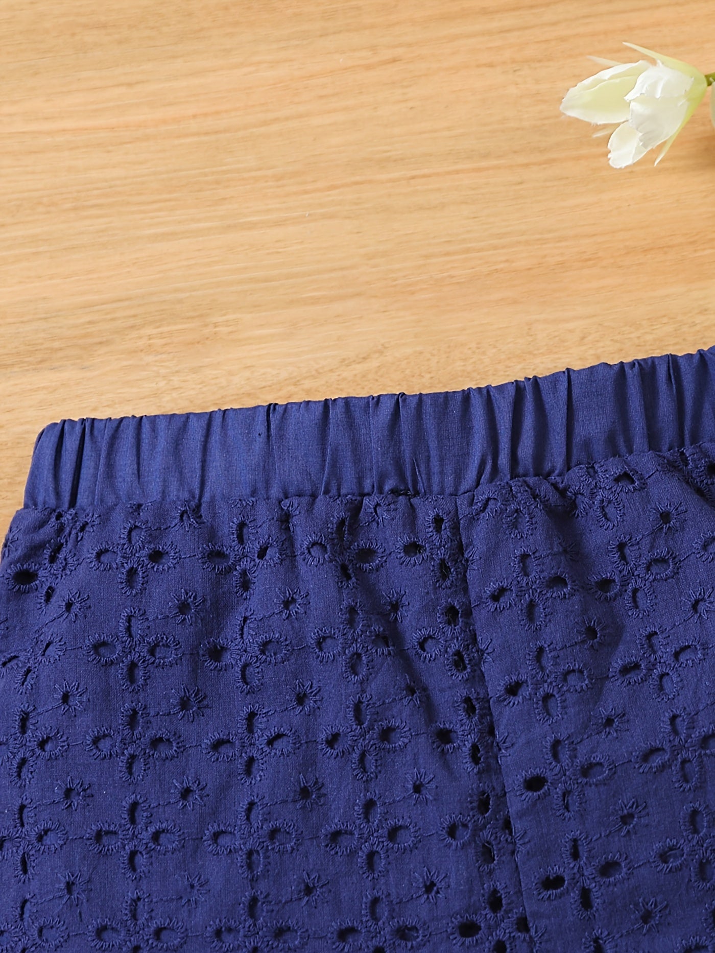 Toddler Lace Elastic Summer Shorts