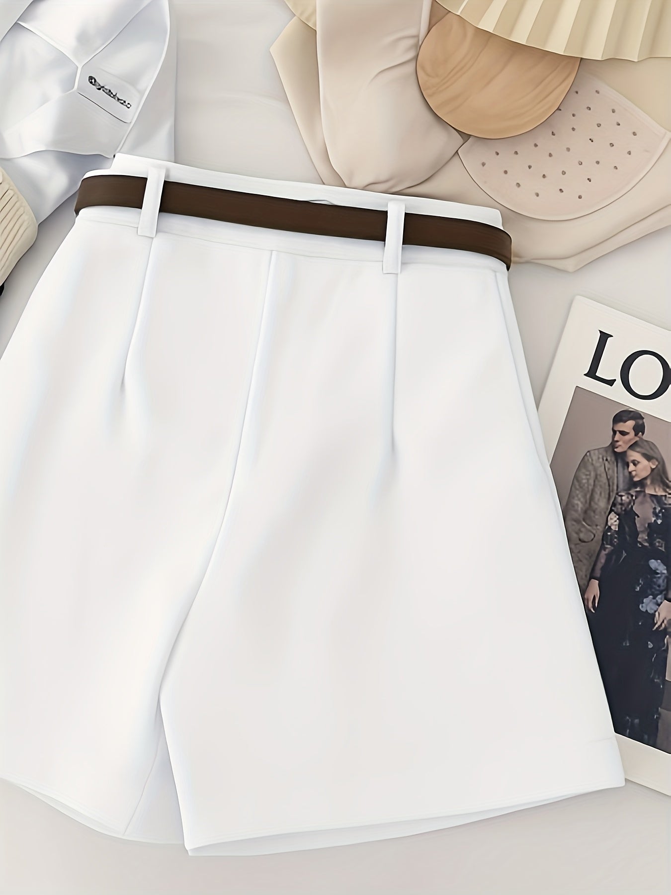 Tailored Office Shorts