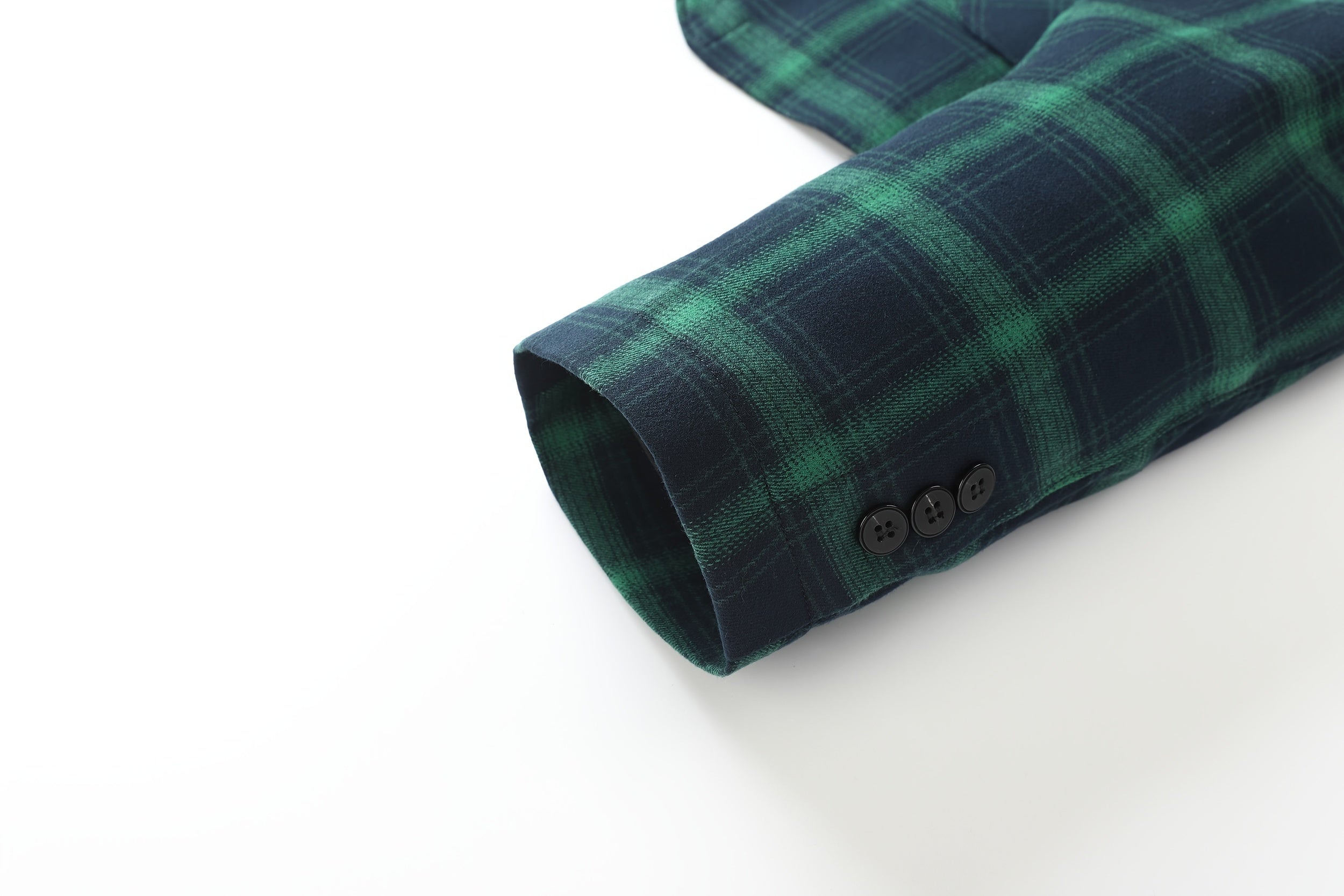 Plaid Summer Woven Blazer