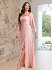 Multi-Wear Off-Shoulder Chiffon Wedding Dress