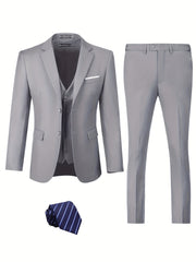 Men’s 3-Piece Fit Suit Set