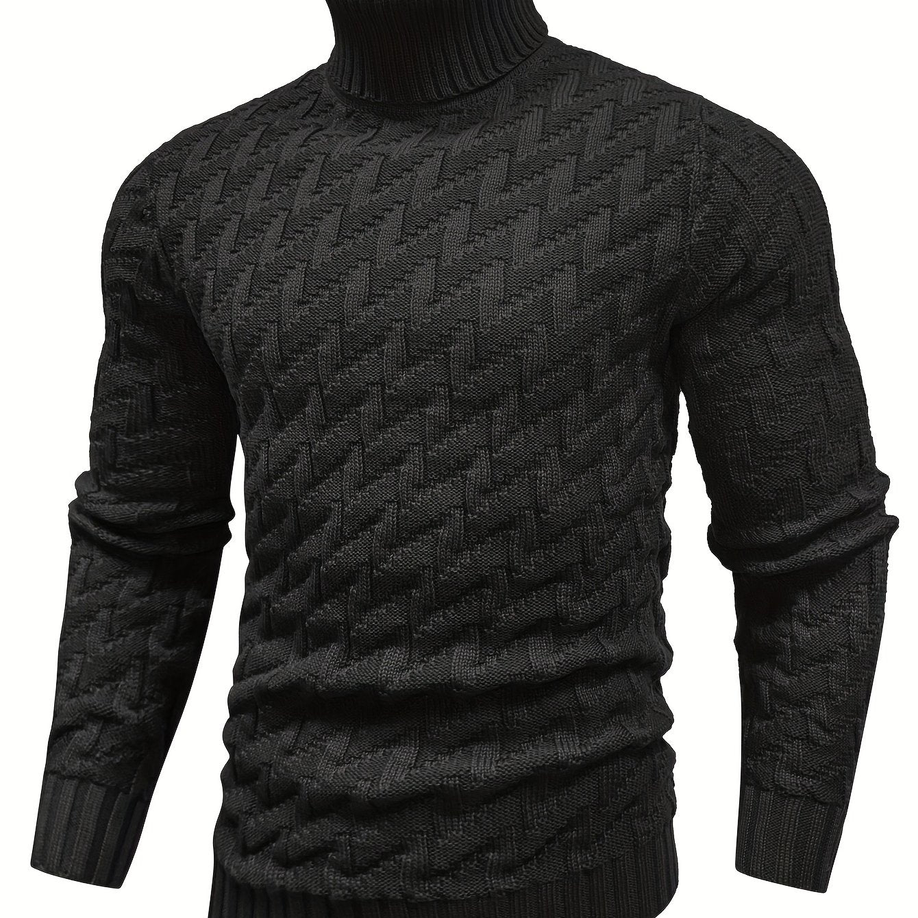 Slim High Neck Knit