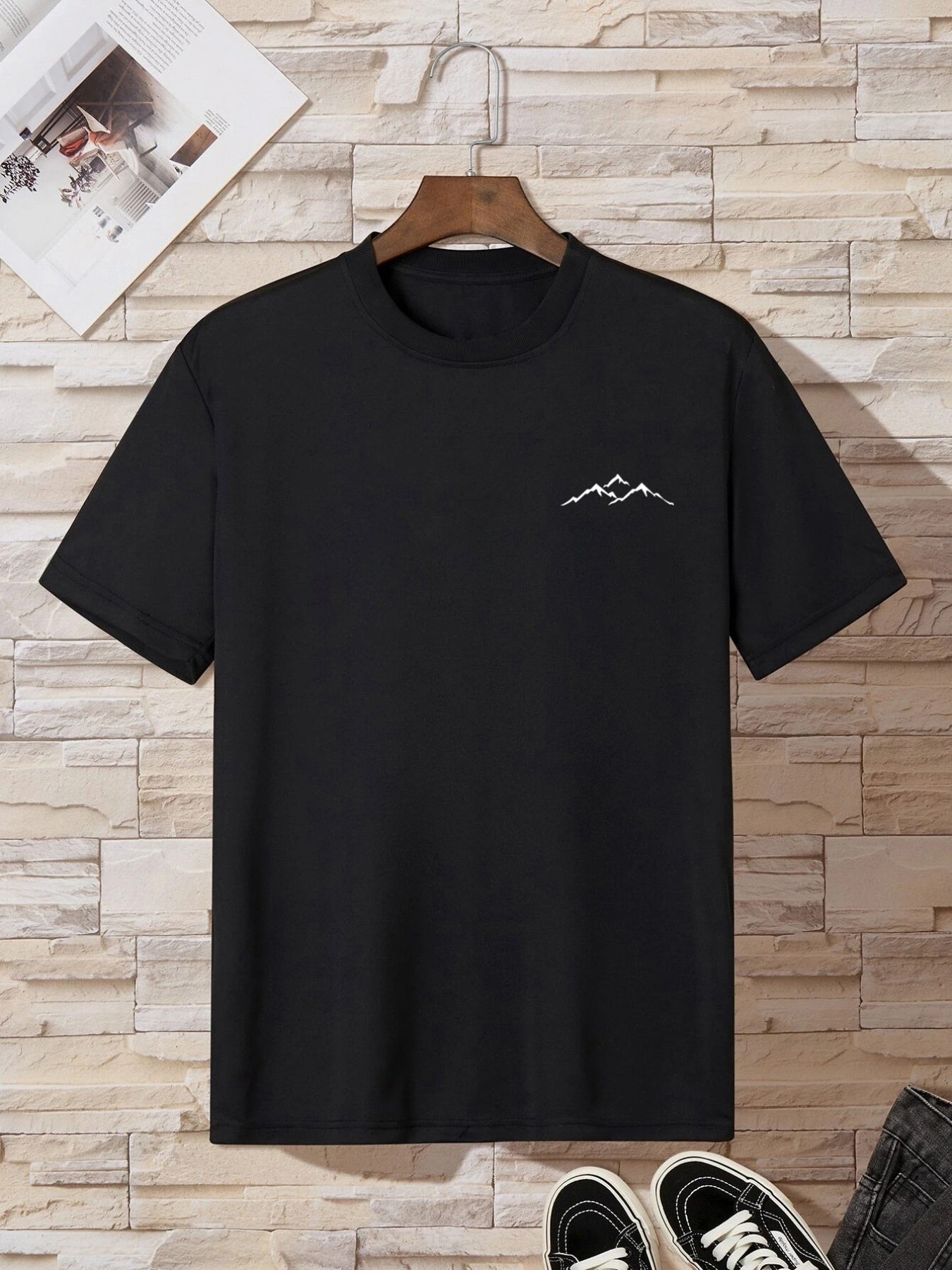 Mountain Graphic Oversized Tee