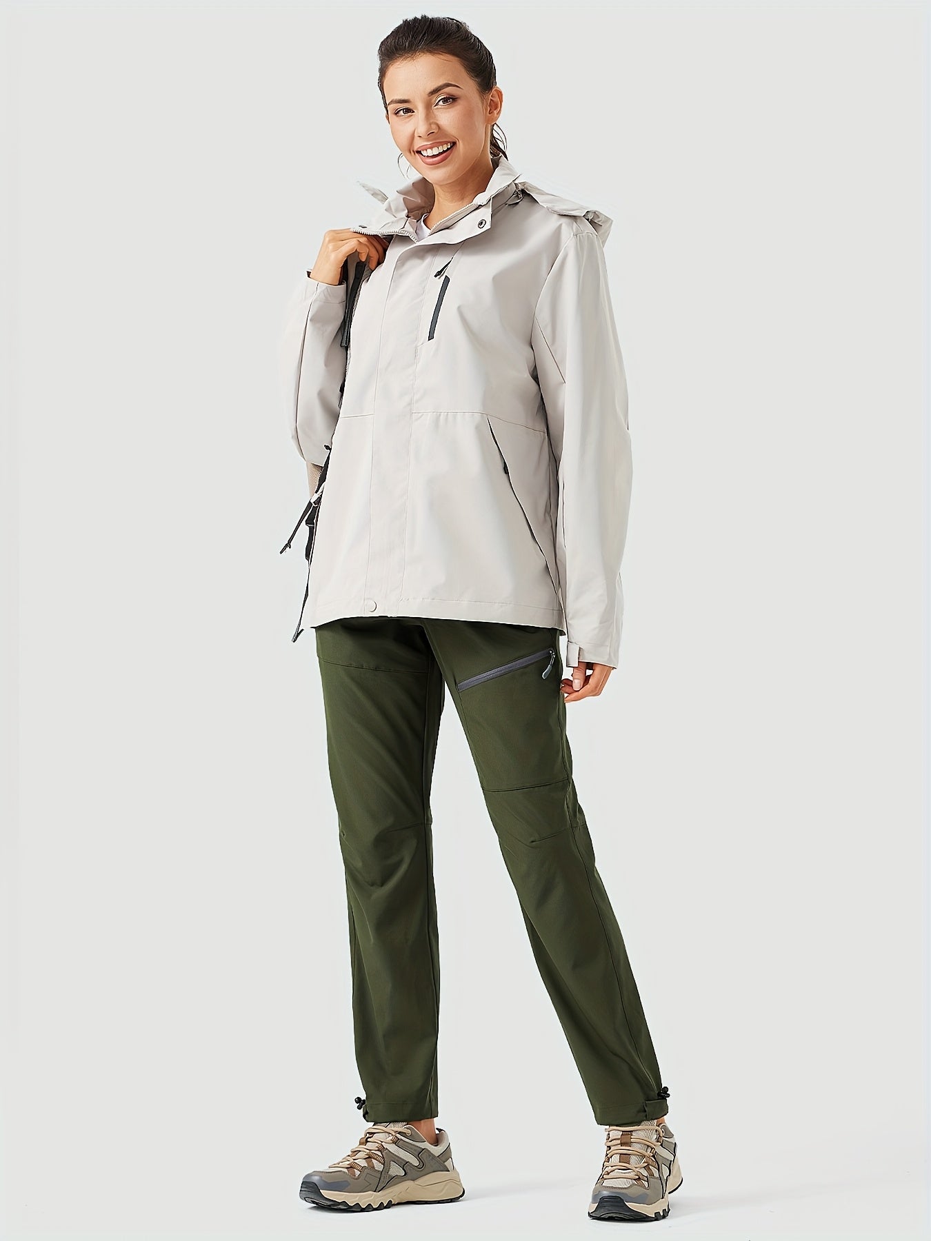 Women Lightweight Drawstring Jogging Pants