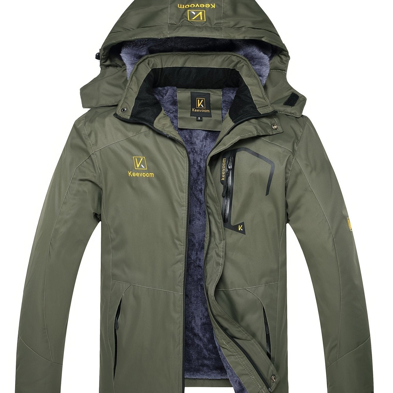 Men’s Waterproof Winter Ski Jacket