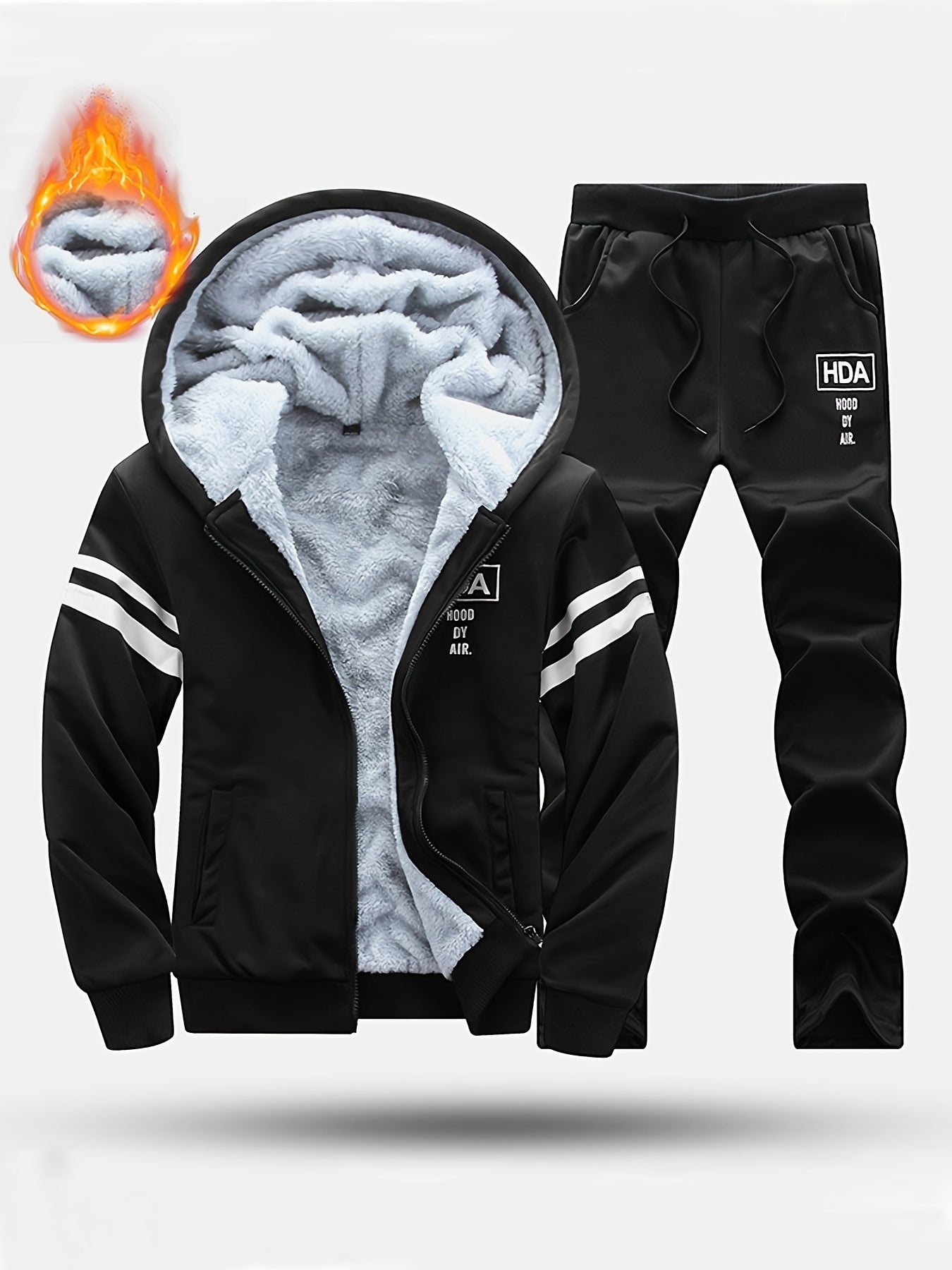 Men’s Hooded Jacket & Jogger Set