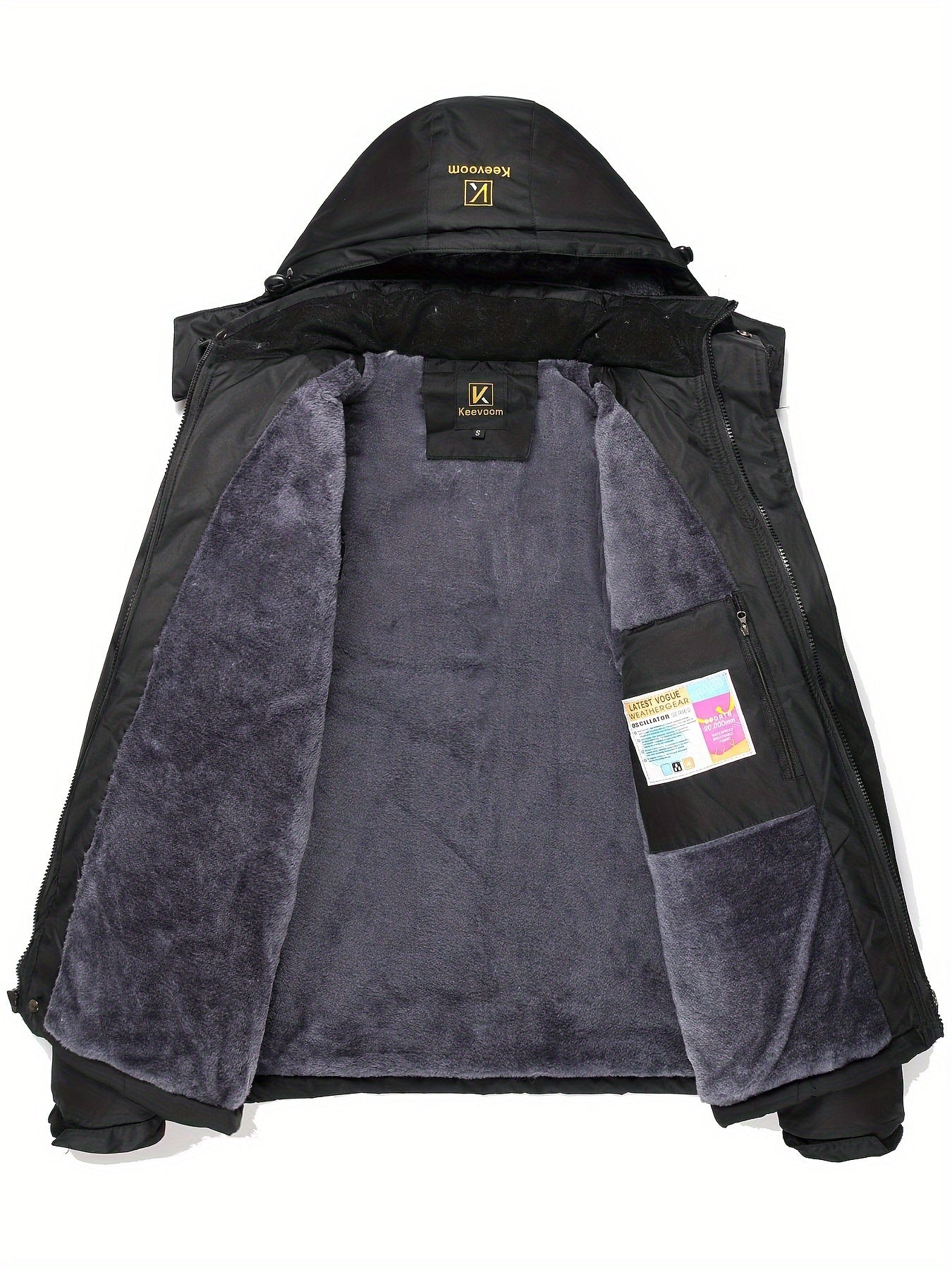 Men’s Waterproof Winter Ski Jacket