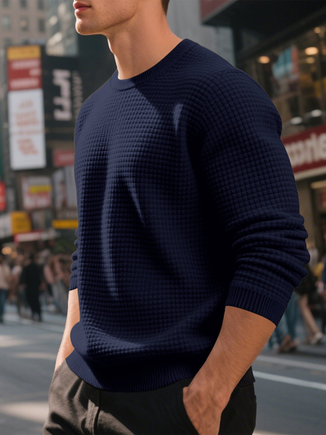 Solid Trio Knit Pullovers