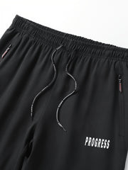 Men’s Quick-Dry Athletic Jogger Pants Set