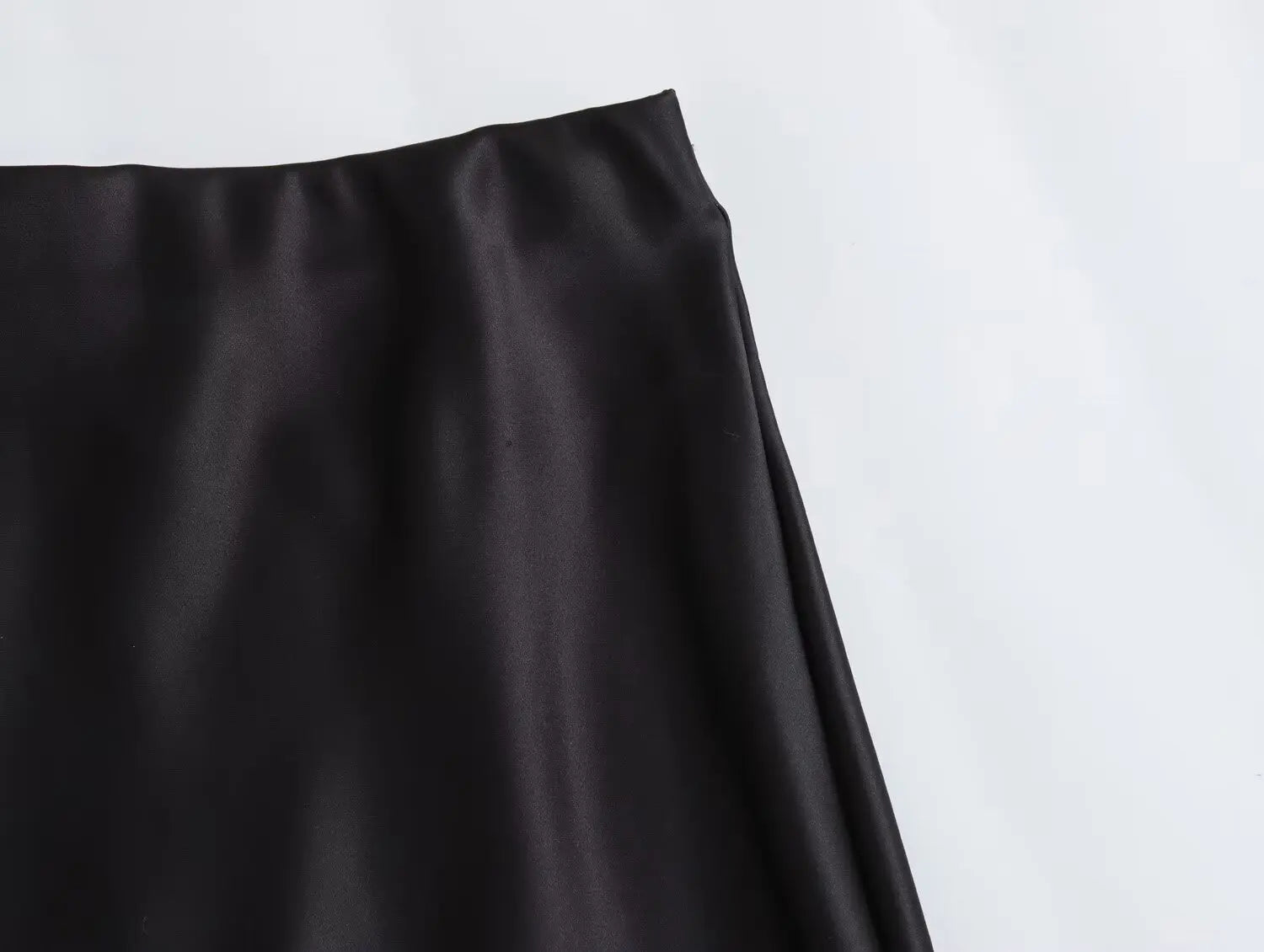 HH Skirts For Women 2024 Summer Solid Satin Sheath Long Skirt Female Show Curve Beach Outfits For Woman Mermaid Skirts
