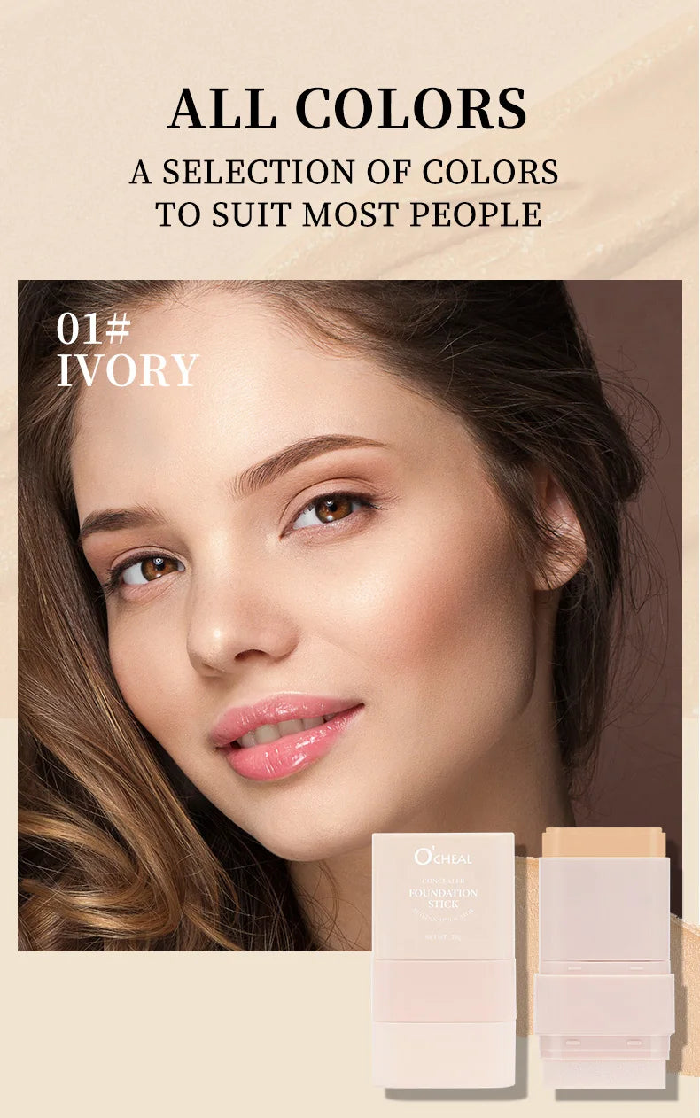 Dual Matte Concealer Foundation Stick