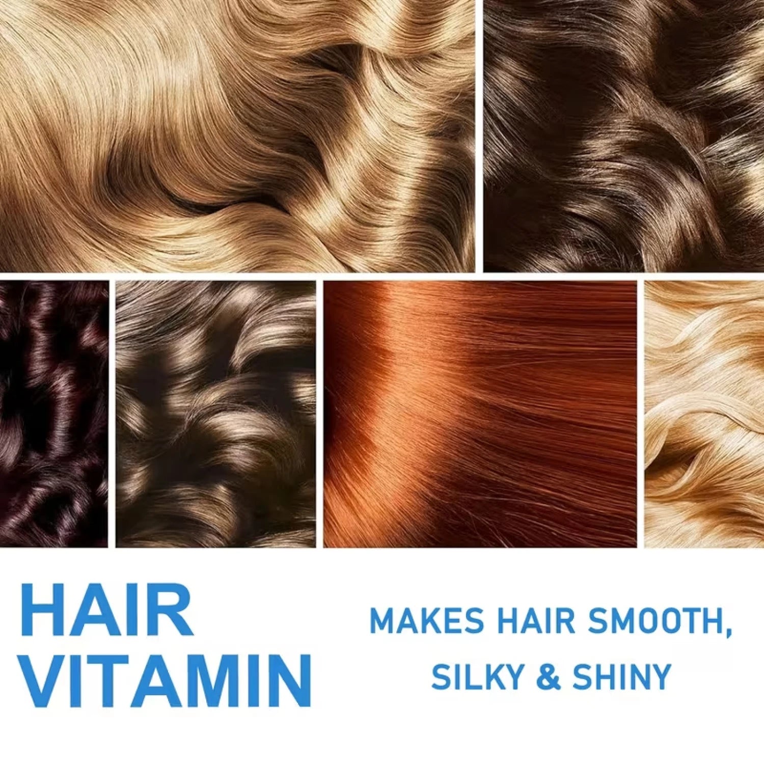 Hair Vitamin Hair Serum With Argan Macadamia Avocado Oil Nourishing Spray Smooth Shiny Healthy Dry Hair Care Product 100g