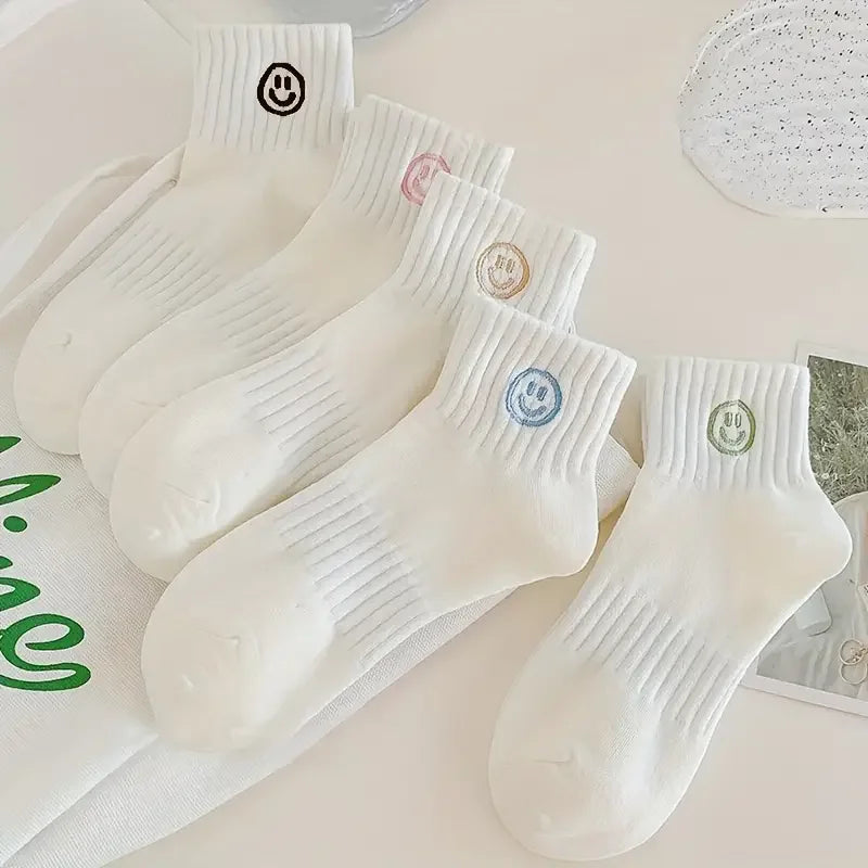 Playful Cartoon Low Cut Socks